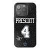 Keyscaper Dak Prescott Black Dallas Cowboys Bling iPhone Case view 1