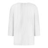 3/4 Length Sleeve Womens Tops Casual Notched V Neck Knit Cute Shirts Button Up Plain Three Quarter Length Dressy Blouses Winter Trendy Althletic Holiday Tunic Tops Fall Sweaters 2025, White, X-Large view 4