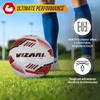 Vizari Soccer Ball - Size 3,4,5 - for Toddlers, Kids, Youth, Adults - Practice & Match Soccer Ball for Boys, Girls - (Bundle of 1, 6, & 12) view 3