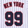 Wenhbeirg Youth New York 99 Baseball Jerseys Stitched Shirts Hip Hop Kids Uniforms for Xmas Party Gift (White,Small) view 3