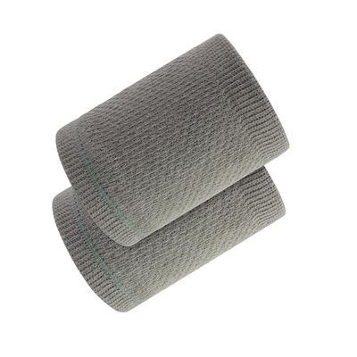 TOBBOMEY Gym Wrist Straps for Men Women Sports Wristband Hand Brace Wrist Guard Fitness Protective Cuff Grey