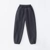 Boys High Waisted Baggy Sweatpants 2024 Fall Jogger Pants 2 Trendy Thermal ounge Trousers with (Grey, 12-13 Years) view 2