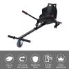 Goodliest Hoverboard Attachment, Go Kart Accessory for 6.5" to 10" Hoverboard, Adjustable Frame Length,Off-Road Rubber Wheel,Easy Install Hoverboard Seat Attachment (Black) view 2