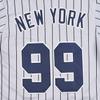 Youth New York 99 Baseball Jerseys Stitched Shirts Hip Hop Kids Uniforms for Xmas Party Gift (Gray,Large) view 3