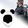 Lljsszr Scuba Dive Hood Swim Hat Neoprene Panda Cute Elastic to Keep Warm Surfing Cap Thermal Surfing Hood for Canoe Sailing Kayaking, S view 4