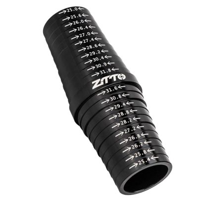 Lljsszr Bike Seatpost Sizing Tool for 25mm-38mm Tubes, Black