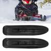1 Pair of Snow Scooter Ski Sled, Winter Sledge Board Attachment, Ski Skate Board Front Sled Conversion Kit for Snowmobile ATV Kart Balance Bike Ski Scooter Accessories view 2