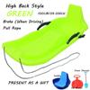Happy Children's Sledding, Winter Tandem Sledges, Sledges with Brakes and Pull Ropes, Plastic High Back Sledges view 2