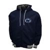 2Bhip NCAA Penn State University Lions Adult Navy Grind Hoodie Coat Full Zip Up Fleece Jacket With Pockets view 1