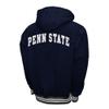 2Bhip NCAA Penn State University Lions Adult Navy Grind Hoodie Coat Full Zip Up Fleece Jacket With Pockets view 2