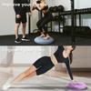 3 Pcs Inflated Wobble Cushion, Wiggle Seat & Balance Pad for Exercise, Home Yoga Balance Stability Training, Strengthen Core Muscles, Improve Posture, Balance Disc with Pump (blue) view 4