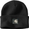 Carhartt Camo Patch Black Beanie - Baby, Infant, Newborn, Toddler -one Size view 1