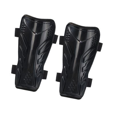 Lljsszr 1 Pair of Soccer Shin Guards, Football Straps, Gear, Calf Sleeves, Shin Guards for Basketball and Cycling, Black