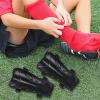 Lljsszr 1 Pair of Soccer Shin Guards, Football Straps, Gear, Calf Sleeves, Shin Guards for Basketball and Cycling, Black view 3
