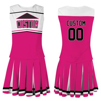 Personalized Cheerleader Uniform Custom Cheerleading Outfit Design Your Own Cheer Uniform Cheer Dress for Women (Color22)