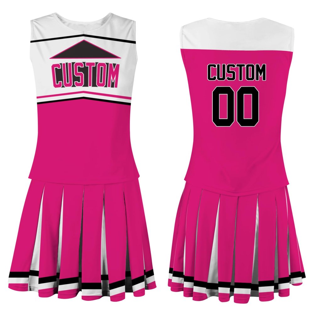 Personalized Cheerleader Uniform Custom Cheerleading Outfit Design Your Own Cheer Uniform Cheer Dress for Women (Color22)
