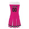 Personalized Cheerleader Uniform Custom Cheerleading Outfit Design Your Own Cheer Uniform Cheer Dress for Women (Color22) view 3