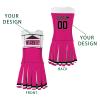 Personalized Cheerleader Uniform Custom Cheerleading Outfit Design Your Own Cheer Uniform Cheer Dress for Women (Color22) view 4