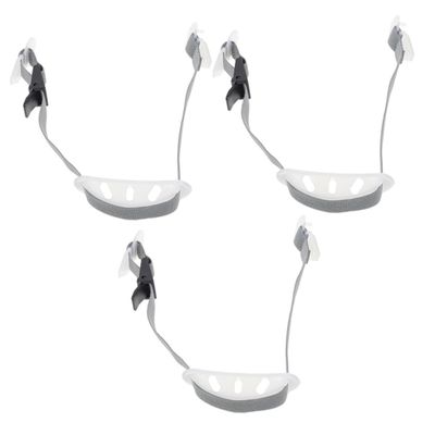 PLAFOPE 3pcs Adjustable Helmet Chin Straps for Hard Hats Lightweight Protective Straps Easy Installation for Construction Workers Fit and Stable Design