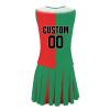 Personalized Cheerleader Uniform Custom Cheerleading Outfit Design Your Own Cheer Uniform Cheer Dress for Women (Color13) view 3