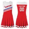 Personalized Cheerleader Uniform Custom Cheerleading Outfit Design Your Own Cheer Uniform Cheer Dress for Women (Color25) view 1