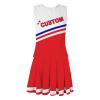 Personalized Cheerleader Uniform Custom Cheerleading Outfit Design Your Own Cheer Uniform Cheer Dress for Women (Color25) view 2
