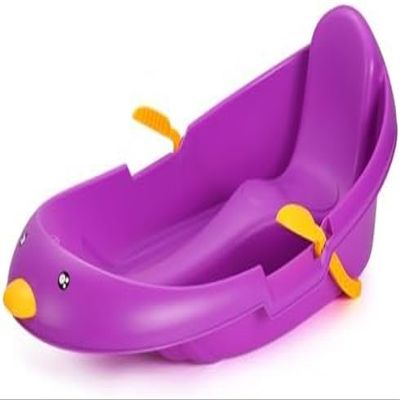 Snow Sleds Plastic Snow Sled -Thickened Wear-Resistant Sledge, Children's Snowboard Sledge, Plastic Sledge, Adult Sledge with Backrest