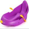 Snow Sleds Plastic Snow Sled -Thickened Wear-Resistant Sledge, Children's Snowboard Sledge, Plastic Sledge, Adult Sledge with Backrest view 1