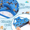 JAHSIYI Boys Underwear Size 8 7 Kids Soft 100% Cotton Briefs Age 7-8 Years Old Children's Animal Cartoon Print Underpants Medium Undies 7T 8T M Clothes view 3