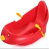 Snow Sleds Plastic Snow Sled -Thickened Wear-Resistant Sledge, Children's Snowboard Sledge, Plastic Sledge, Adult Sledge with Backrest view 1