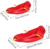 Snow Sleds Thickened Wear-Resistant Sledge, Children's Snowboard Sledge, Plastic Sledge, Adult Sledge with Backrest view 2