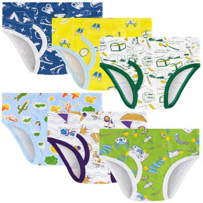 JAHSIYI Boys Underwear Size 10-12 Briefs Age 11 12 Year Old Big Kids 100% Cotton Underpants Large Stretch Adventure Deer Theme Undies Sz L Children Clothes