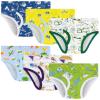JAHSIYI Boys Underwear Size 10-12 Briefs Age 11 12 Year Old Big Kids 100% Cotton Underpants Large Stretch Adventure Deer Theme Undies Sz L Children Clothes view 1