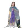 FJRFGbkJKN Hooded Cloak Unisex Adults Hooded Cape Halloween Hooded Robe Lighthouse Halloween Cloak for Men Women view 2