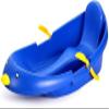 Snow Sleds Plastic Snow Sled -Thickened Wear-Resistant Sledge, Children's Snowboard Sledge, Adult Sledge with Backrest, Winter Snow Sleds view 1