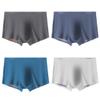 Arjen Kroos Men's Boxer Briefs Breathable Dual Colors Seamless Modal Mens Trunks Underwear with Support Pouch 4 Pack view 1