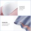 Arjen Kroos Men's Boxer Briefs Breathable Dual Colors Seamless Modal Mens Trunks Underwear with Support Pouch 4 Pack view 3