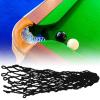 Yuecoom 6PCS Net Pocket, Long Service Life Billiards Table Pocket for Billiards,Billiards Mesh Pockets Billiards Table Net for Replacing Pool Table Pockets (Black) view 4