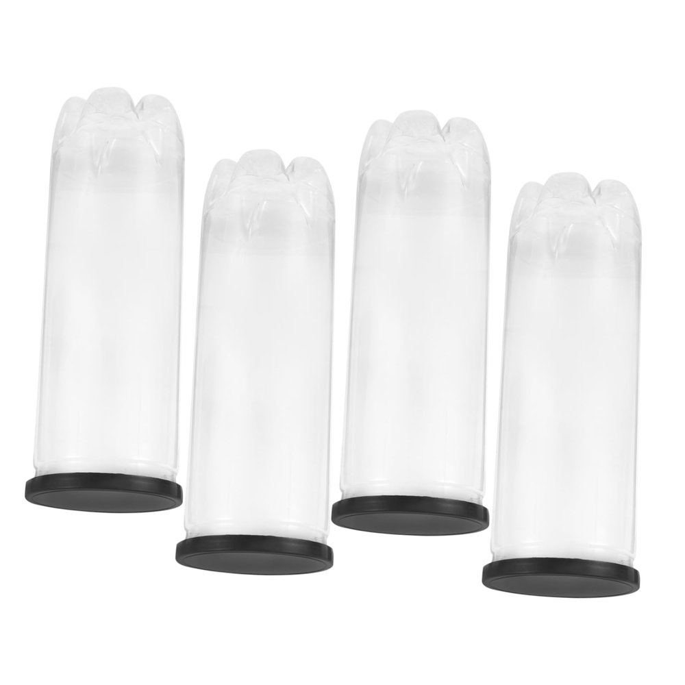 BESPORTBLE 4pcs Tennis Ball Holder Cart Pong Organizer Portable Container Bottle Lid
