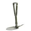 Begot 3 in 1 Folding Survival Shovel with Wood Saw Edge and Pickax, Survival Multitool for Camping, Hiking, Backpacking Outdoor Activities, Including Carrying Pouch view 4