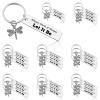 24 Pcs Dragonfly Keychain Dragonfly Lover Gift Inspirational Gift for Women Friend Girls Dragonfly Theme Gift Dragonfly Jewelry Encouragement Motivational Quote Keychain Christmas Birthday Gift view 1