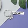 24 Pcs Dragonfly Keychain Dragonfly Lover Gift Inspirational Gift for Women Friend Girls Dragonfly Theme Gift Dragonfly Jewelry Encouragement Motivational Quote Keychain Christmas Birthday Gift view 3