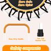 28" Kids Trampoline with Handle, Indoor Mini Trampoline for Kids, Toddlers Small Rebounder Fitness Trampoline for Indoor and Outdoor Use (Orange) view 4