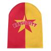 City Custom Football Beanie Hat for Men Women Color-Block Personalized Name Cuffed Knit Hats Warm Winter Cap Fan Gift view 2