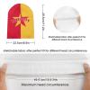 City Custom Football Beanie Hat for Men Women Color-Block Personalized Name Cuffed Knit Hats Warm Winter Cap Fan Gift view 3