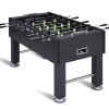 55 Inch Large Size Foosball Table for Adults, Kids, Competition Full Size Soccer Game Table Football Arcade with Leg Levelers, Heavy-Duty Legs & 2 Balls for Indoor Game Room (Brownish Wood Grain) view 1