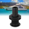 25mm Thru Hull Fitting: Nylon Impact, Leakproof and LongLasting Use for Boats, Kayaks and Yachts (Straight Pipe) view 2