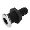 25mm Thru Hull Fitting: Nylon Impact, Leakproof and LongLasting Use for Boats, Kayaks and Yachts (Straight Pipe) view 3