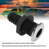 25mm Thru Hull Fitting: Nylon Impact, Leakproof and LongLasting Use for Boats, Kayaks and Yachts (Straight Pipe) view 4