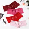 Avidlove Sexy Underwear For Women Lace BoyShorts Panties High Waist Panties Soft Cheeky Panties Rose Red/Wine Red/Red/Pink S view 2